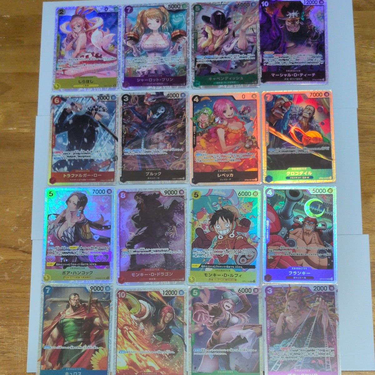 早い者勝ち‼️ ワンピースカード　引退品 美品 頂上決戦 リーダー ゼット 3枚 紫 黒 ワンピースカード