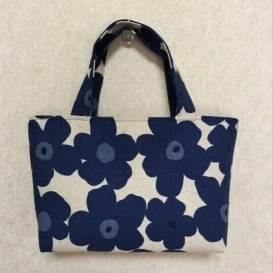 トートバッグ 花柄 ハンドメイド