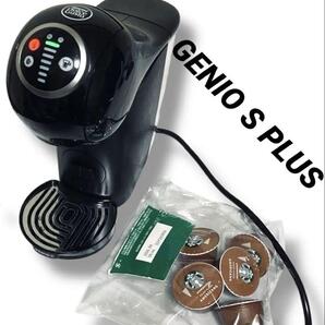 動作品 Nestle ドルチェグスト ジェニオ エス プラス EF1003 黒 ブラック コーヒー メーカー エスプレッソ カプセル GENIO S PLUS おまけ