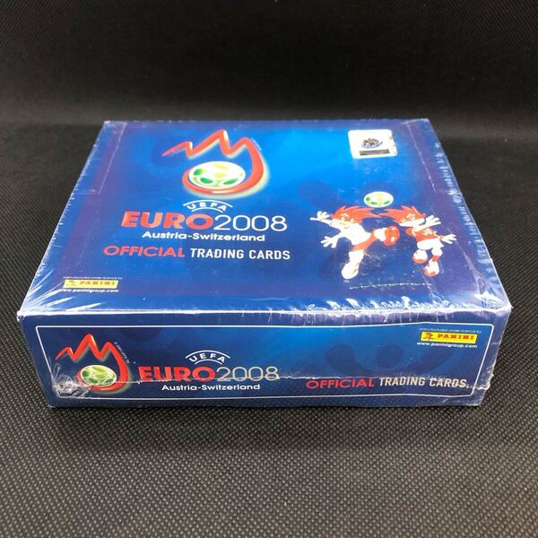 Panini 2008 EURO オフィシャルトレーディングカードプレミアムシールボックス 未開封品