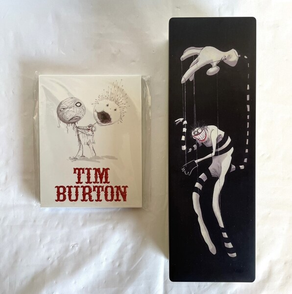 Tim Burton ティム・バートン メモ帳 日本限定グッズ 新品未開封品 お菓子缶 まとめ売り