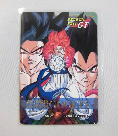 ドラゴンボールGT ゴジータ No.82 プレミアムカード Yahoo!オークション -「no82」(ドラゴンボールカードダス