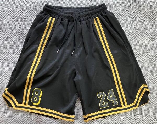 ★未使用品 BRYANT #8# 24 バスパン コービー・ブライアント LAKERS レイカーズ ユニフォーム NBA バスケ ジャージ ハーフパンツ ショーツ