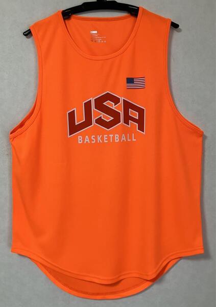 ★未使用品 バスケットボール USA代表 ドリームチーム DREAMTEAM ユニフォーム NBA シャツ バスケ ジャージ ビブス XL レブロン コービー
