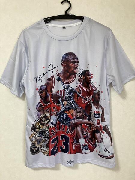 ★未使用 NBA JORDAN マイケル・ジョーダン BULLS シャツ ユニフォーム ゲームシャツ Tシャツ ジョーダン シカゴ・ブルズ 美品 新品