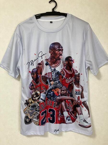 ★未使用 NBA JORDAN マイケル・ジョーダン BULLS シャツ ユニフォーム ゲームシャツ Tシャツ シカゴ・ブルズ 美品 新品 2XL トップス