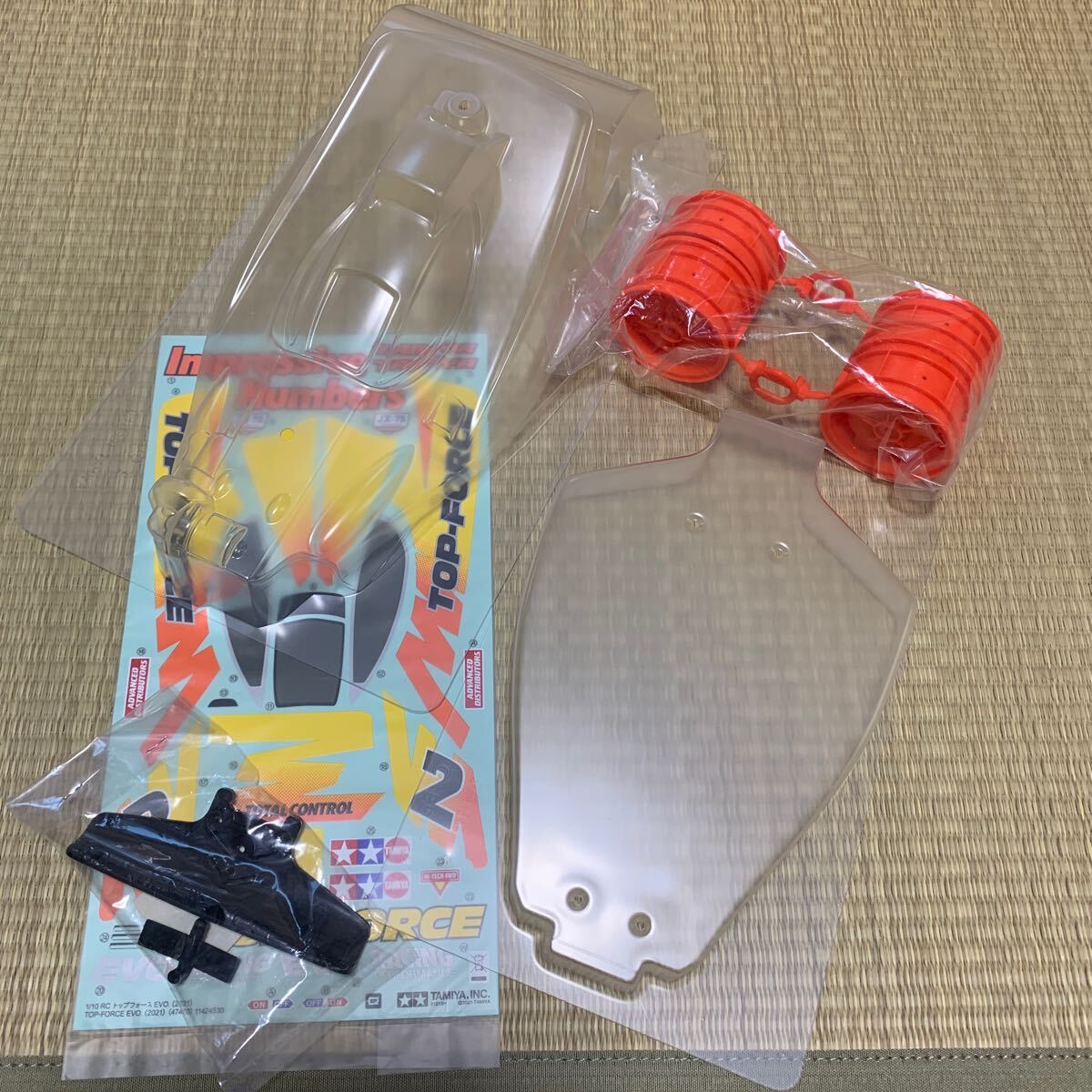 【2台分】新品未開封 タミヤ 純正アフターパーツ トップフォース EVO ボディ 2025年最新】Yahoo!オークション -トップフォース evoの中古品