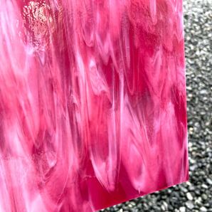 911 【SALE継続中】ブルズアイ BUF2311 ゴールドピンク ストリーキー ステンドグラスフュージング材料 膨張率90 美しいゴールドピンク♪