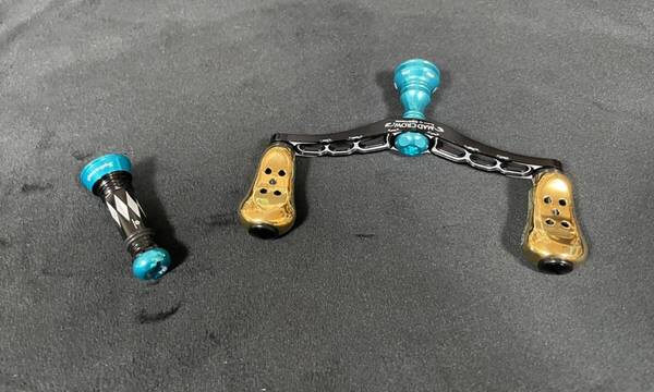 ★新品未使用★ Squidmania スクイッドマニア MAD CROW 98 エメラルダスカラー IP24K Feelerノブ+バランサー DAIWA 限定リブレ スクマニ