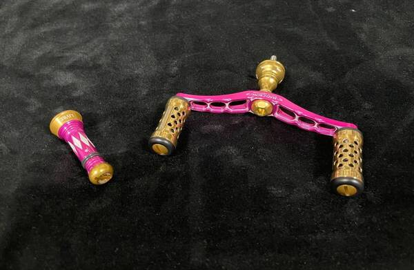 ★新品未使用★ LAST 1点 Squidmania スクイッドマニア MAD CROW 98 PINK x GOLD 特注マージア セット SHIMANO 限定リブレ スクマニ