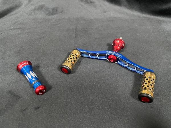 ★新品未使用★ LAST 1点 Squidmania スクイッドマニア MAD CROW 98 BLUE x RED 特注マージア セット DAIWA 限定リブレ スクマニ