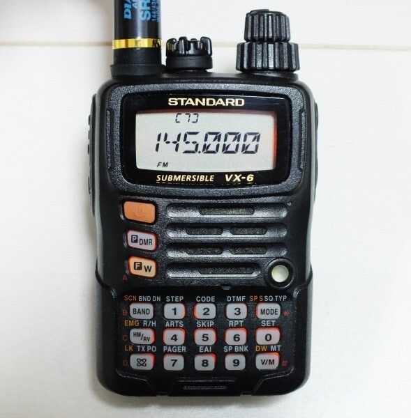 スタンダード デュアルバンド・トランシーバ VX-6 中古 Yahoo!オークション -「スタンダード vx-6」(アマチュア無線) の