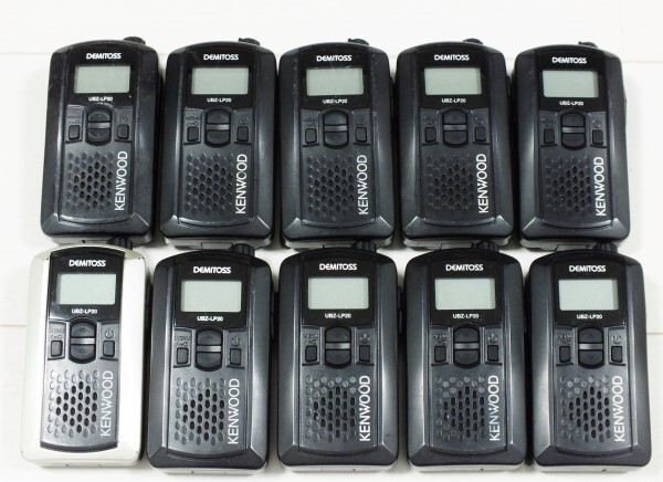 KENWOOD ケンウッド トランシーバー UBZ-LP20 純正フルセット Yahoo!オークション -「ケンウッド トランシーバー ubz-lp20」の