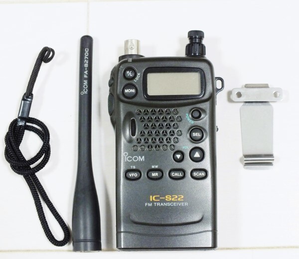 iCOM IC-S7D IC-S22 トランシーバー アマチュア無線 2セット Yahoo!オークション -「ic-s22」の落札相場・落札価格