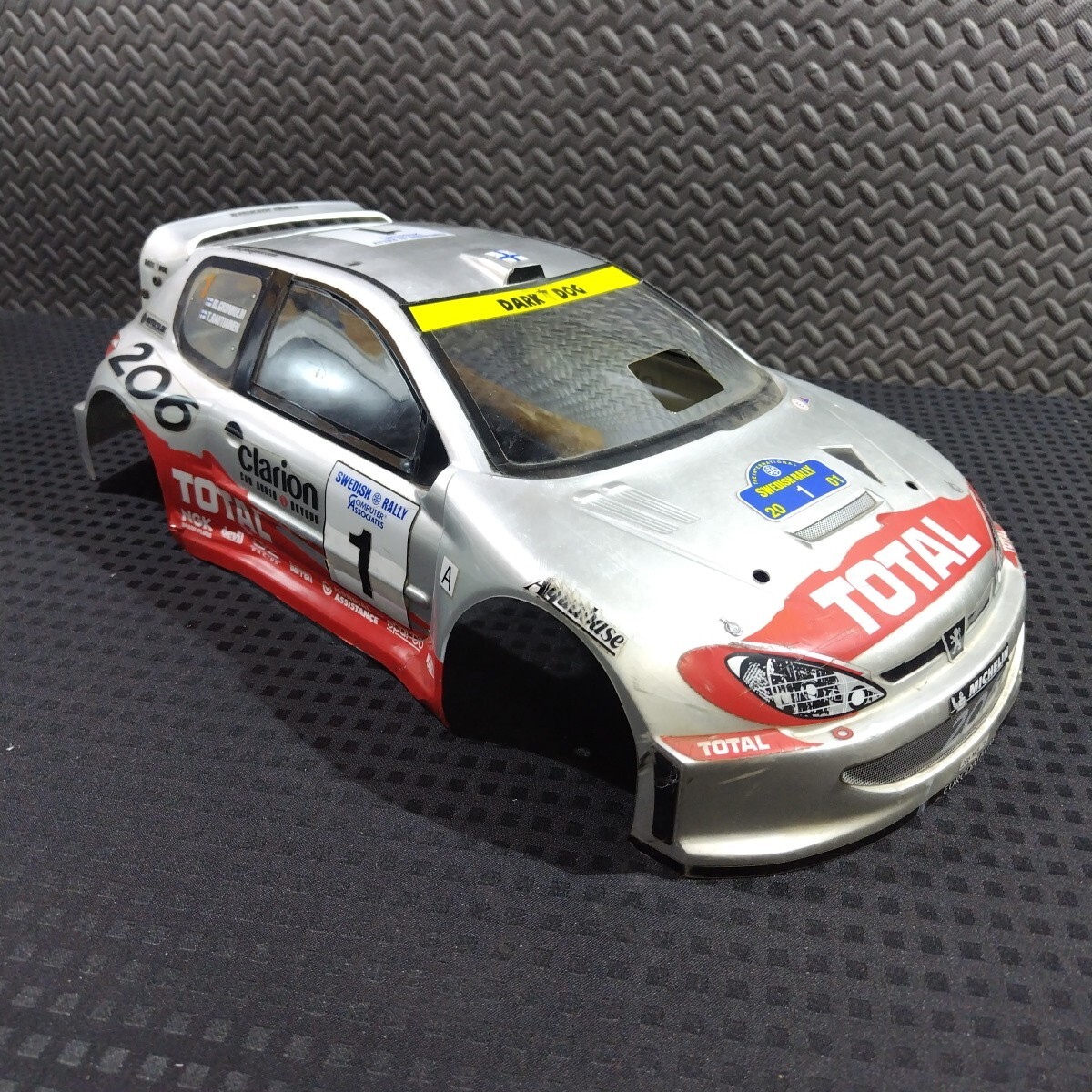 プジョー 206WRC Peugeot 206 ラジコン Yahoo!オークション -「プジョー206」(ホビーラジコン) の落札