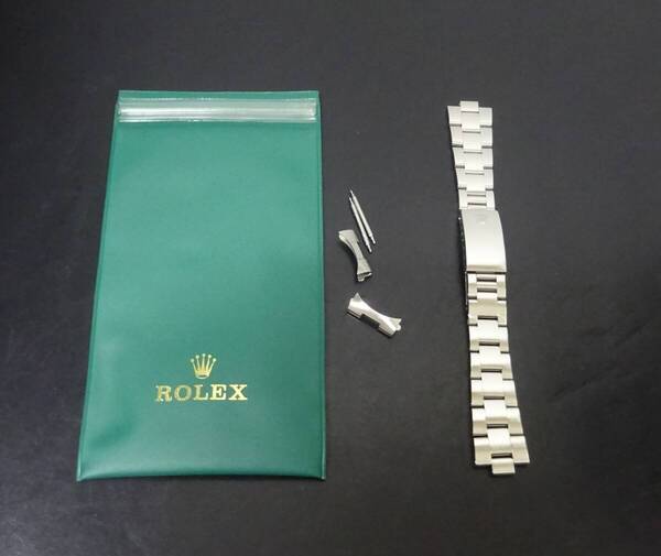 美品 ROLEX ロレックス 純正 オイスターブレス Ref.78350 FF.557B 取付幅19mm 長さ153mm デイトナ6263等に適合 本物