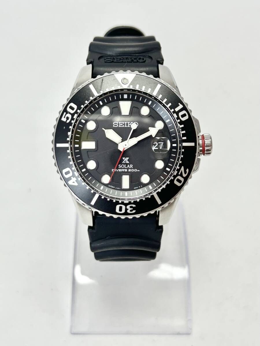 SEIKO プロスペック ソーラー V157-0BT0 黒文字盤 2025年最新】Yahoo!オークション -v157-0bt0の中古品・新品・未