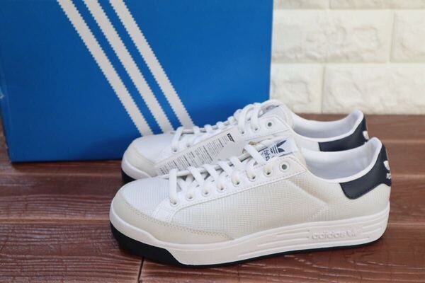 新品 27.5㎝ adidas originals アディダス オリジナルス ROD LAVER ロッド レーバー ホワイト ネイビー メンズスニーカー