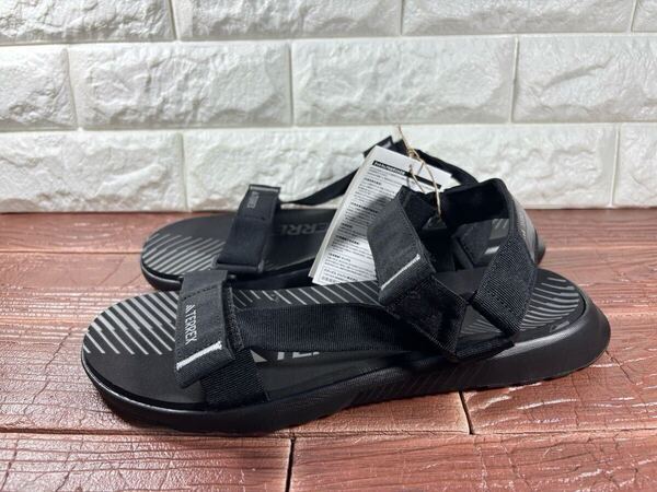 新品 28.5㎝ アディダス adidas テレックス HYDROTERRA ライトサンダル TERREX HYDROTERRA LIGHT SANDALS 黒