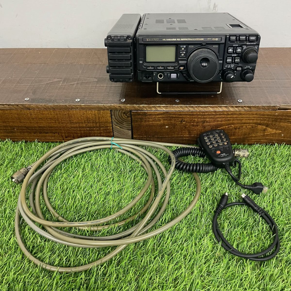 YAESU·FT897、アマチュア無線中古、パーツ付き Yahoo!オークション -「yaesu ft-897」(トランシーバー