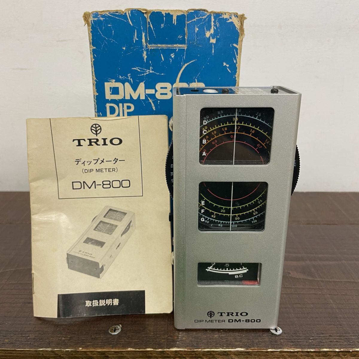 デップメーター DM-800 TRIO Yahoo!オークション -「dm-800」の落札相場・落札価格