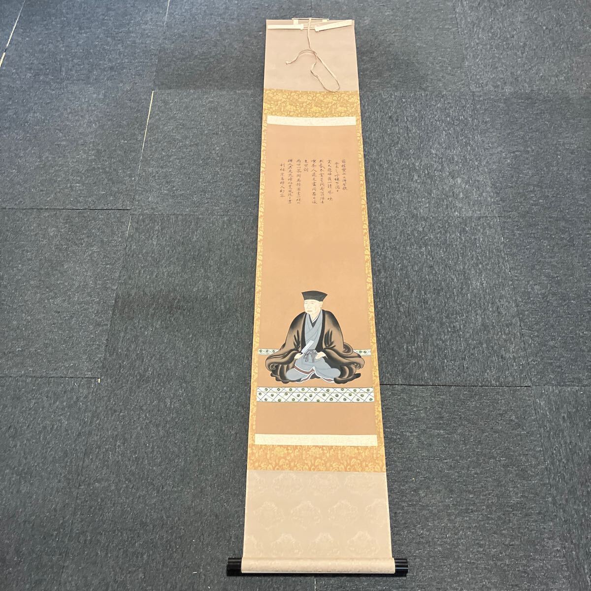 茶掛 利休像掛軸 Y121 茶掛 利休像掛軸 Y121 茶掛 利休像掛軸 Y121