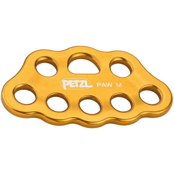 ★Petzl ペツル Paw ポー サイズM リギングプレート G063BA00 クライミング アルパイン マルチピッチ バリエーションルート 登山 支点構築