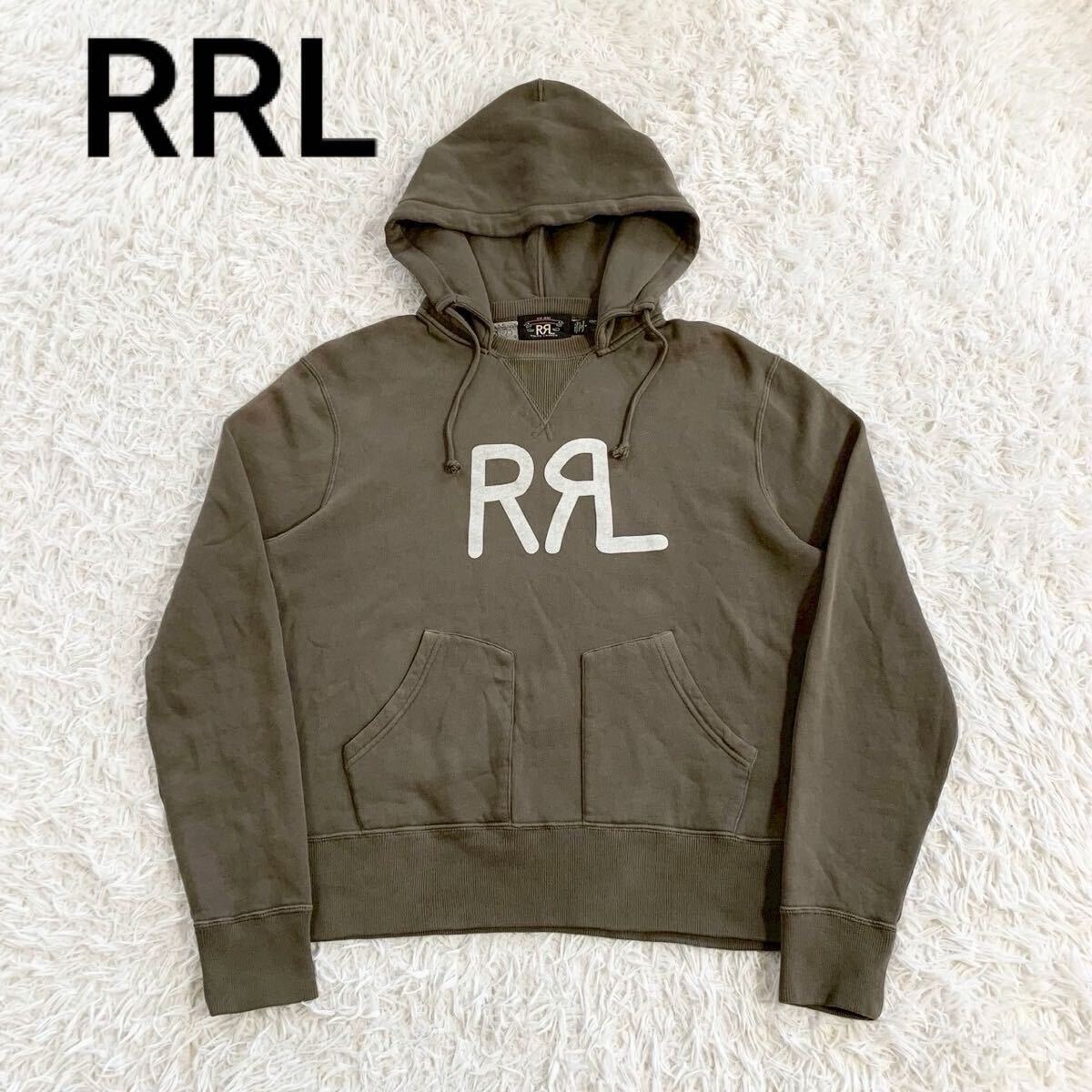 M ダブルアールエル RRL トップス プルオーバーパーカー オリーブ 裏起毛 Yahoo!オークション -「(rrl ダブルアールエル) パーカー」(RRL