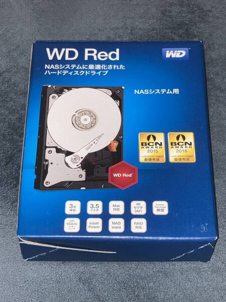 WD80EFAX 8TB SATA600 5400 WESTERN DIGITAL WD Red NAS RAID:中古完品 1