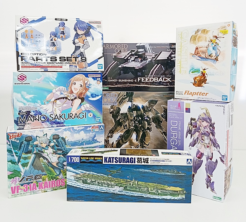 フレームアームズ・ガール プラモデル 4体セット+ジャンク Yahoo!オークション -「フレームアームズガール ジャンク