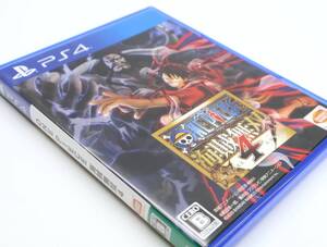 ★中1284 PS4 ソフト ONE PIECE ワンピース 海賊無双4 PlayStation4 プレイステーション4 プレステ4 ゲームソフト 32506032