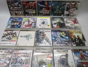 ★大0382 PS3ソフト プレステ3 ソフト まとめて レジスタンス 人類没落の日/ヘイズ/プロ野球スピリッツ 2010 他 ゲームソフト 32506032