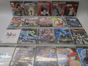 ★大0381 PS3ソフト プレステ3 ソフト まとめて 実況パワフルプロ野球2013/ファイナルファンタジーXIII/NBA2K15 他 ゲームソフト 32506032