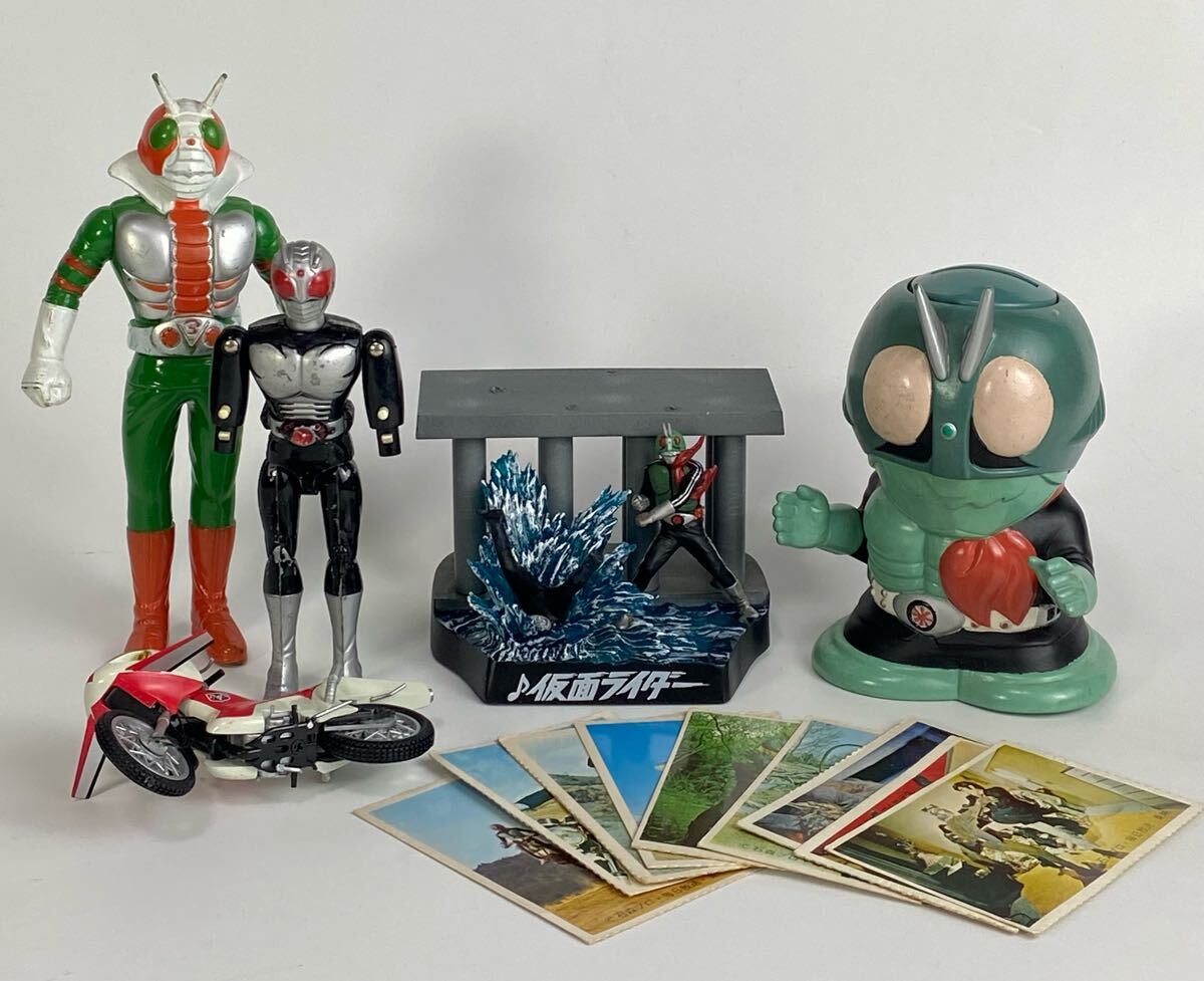 仮面ライダー旧1号とV3バイクセット Yahoo!オークション -「仮面ライダーv3 バイク」の落札相場