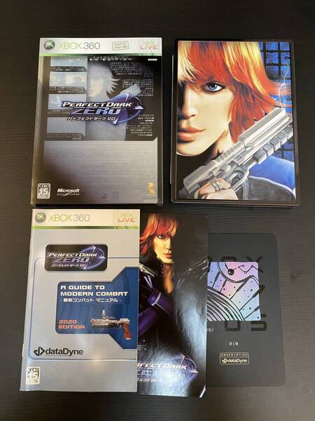送料無料 Xbox360★パーフェクトダークゼロ リミテッドエディション 限定版★used☆Perfect Dark Limited edition☆import Japan