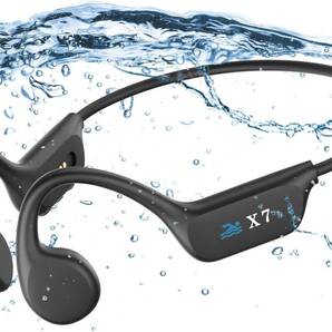 骨伝導イヤホン 水泳 IP68完全防水 こつでんどう ヘッドホン bluetooth 5.3 32GBメモリ内蔵 最大8000曲