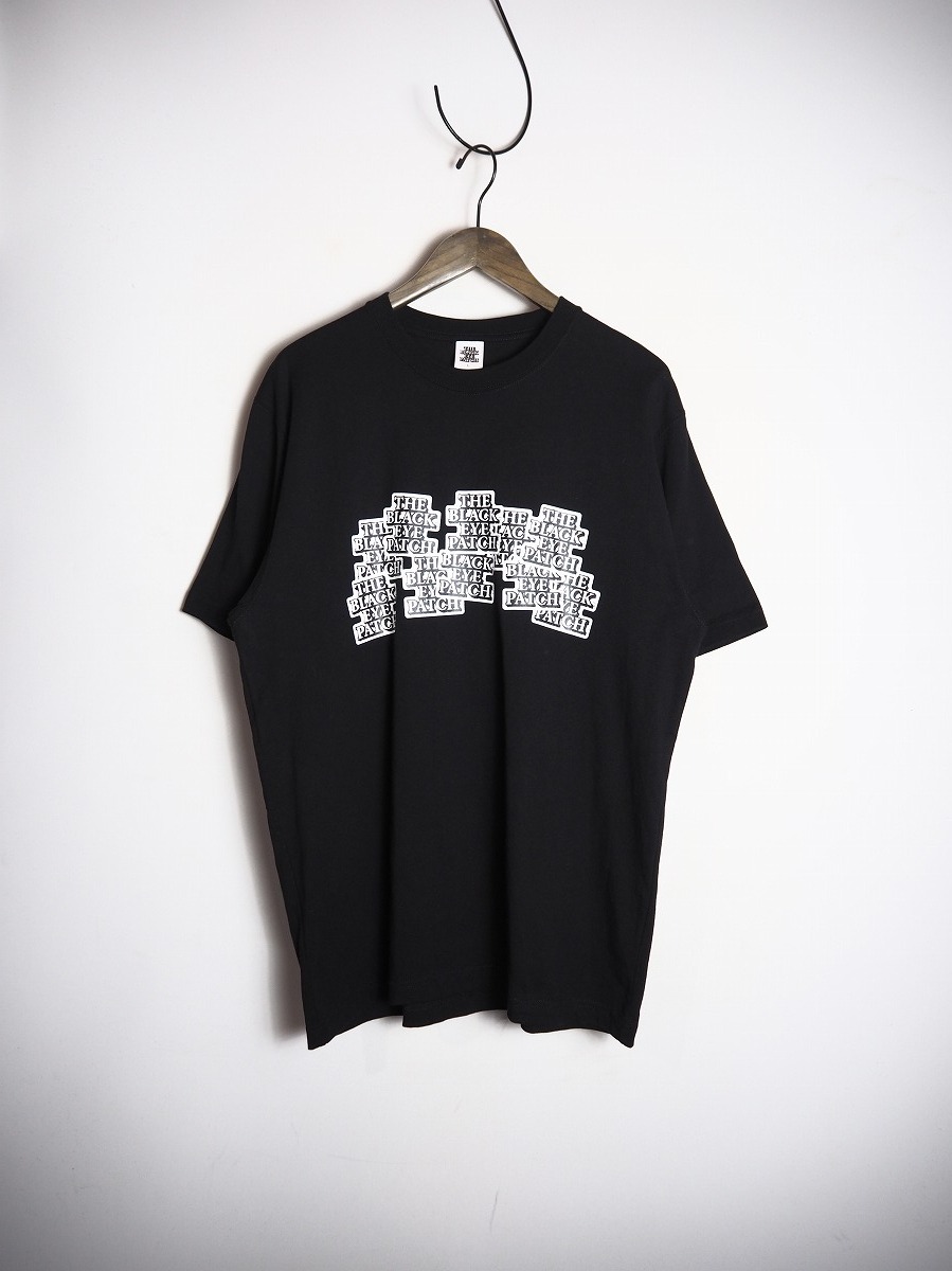 ブラックアイパッチTシャツ　即完売　　レア 黒M ほぼ未使用 THE BLACK EYE PATCH◇Tシャツ/L/コットン/BLK/ブラック/ザ
