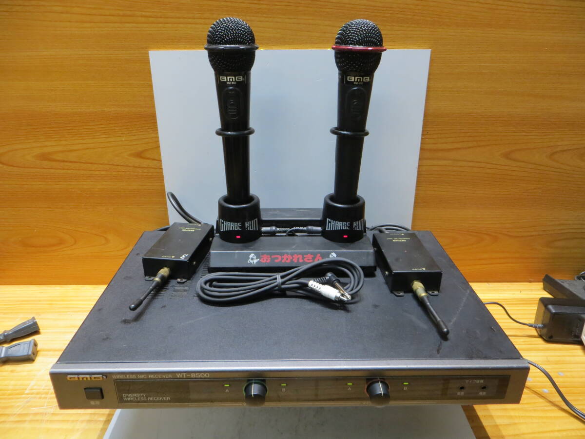 BMB-WT8500レーシーバーおよび無線ワイヤレスマイク(WM-860)セット 2025年最新】Yahoo!オークション -bmb wt-8500の中古品・新品