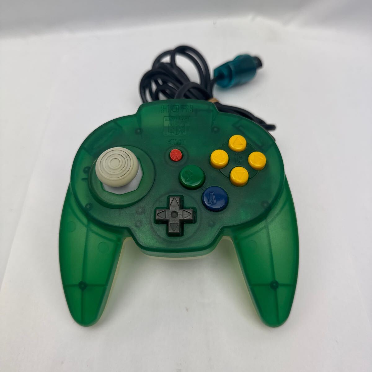 【動作確認済】ニンテンドー６４　ホリパッドミニ　トロピカルレッド　グリーン N64 HORI ホリパッドミニ コントローラー 【トロピカルレッド】