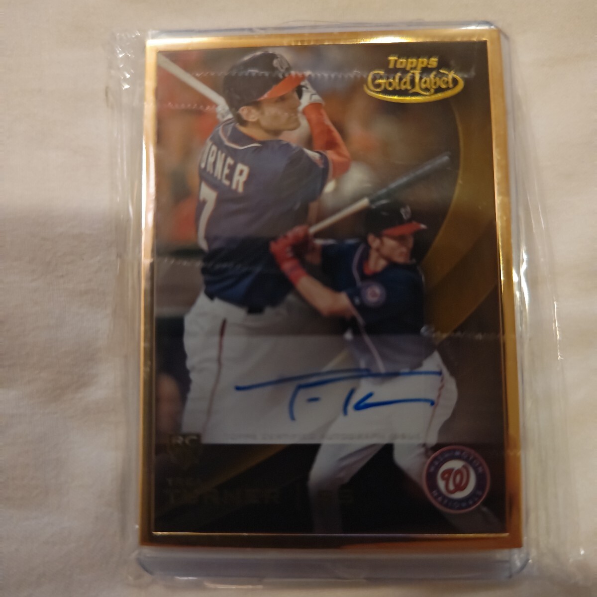 Topps mlb auto トレイターナー 直筆サインカード Yahoo!オークション -「トレイターナー」(トレーディングカード