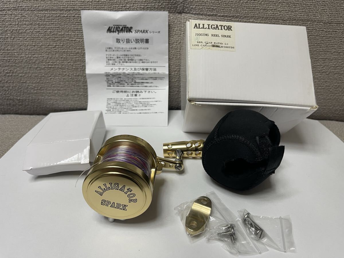 【値下げしました！】アリゲーター　スパーク　大物リール 激安単価で 値下げしました！】アリゲーター 大物リール