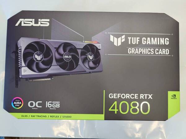 ASUS TUF Gaming GeForce RTX 4080 16GB GDDR6X OC Edition