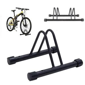 自転車スタンド 1台用 サイクルスタンド スチール製 錆びにくい