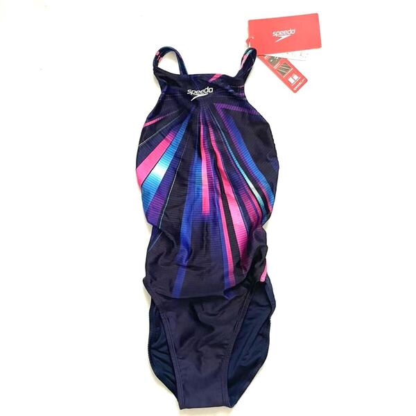 Speedo(スピード) 競泳水着 レディース エイムカットスーツIII フレックスシグマ FINA 承認モデル SCW01913F ブルー×ピンク BP L