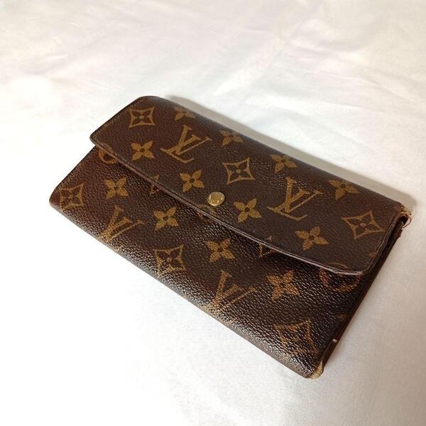 LOUISVUITTON ルイヴィトン 長財布 モノグラム ポルトフォイユサラ 送料無料 正規品 鑑定済み 人気ブランド 限定セール