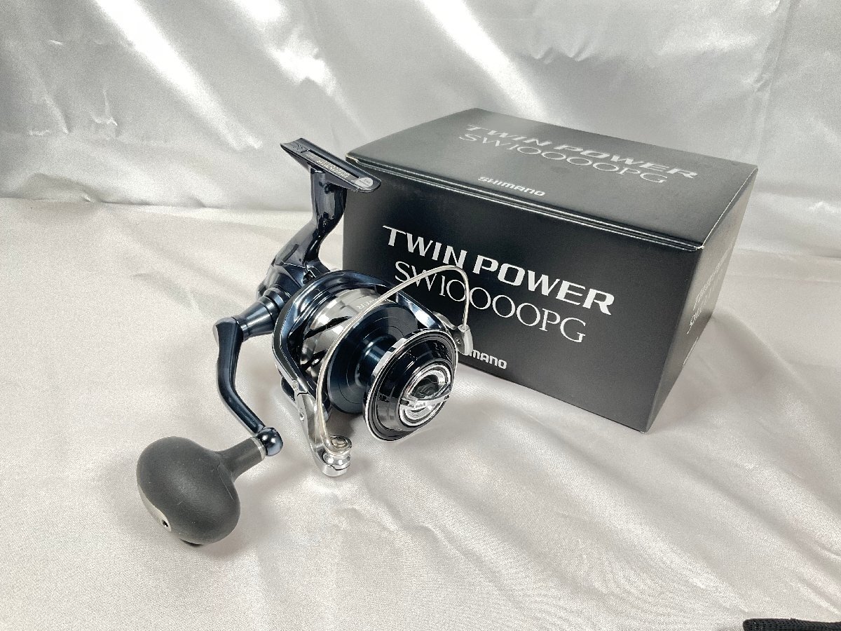 【中古/美品】 シマノ 21 ツインパワーSW 8000PG   /SF045M 21ツインパワーsw8000PG （中古/美品】 シマノ 21 ツインパワー