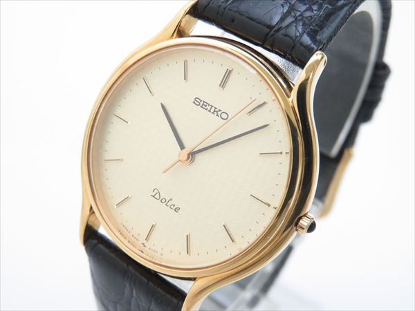 SEIKO セイコー Dolce ドルチェ 8N41-6010 クォーツ 時計 Yahoo!オークション -「8n41-6010」の落札相場・落札価格
