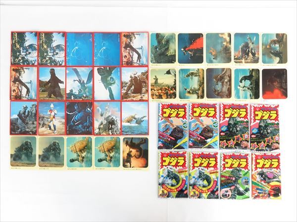 ★森永ゴジラ大怪獣カード(72枚)昭和レトロ Yahoo!オークション -「森永 ゴジラ」の落札相場・落札価格