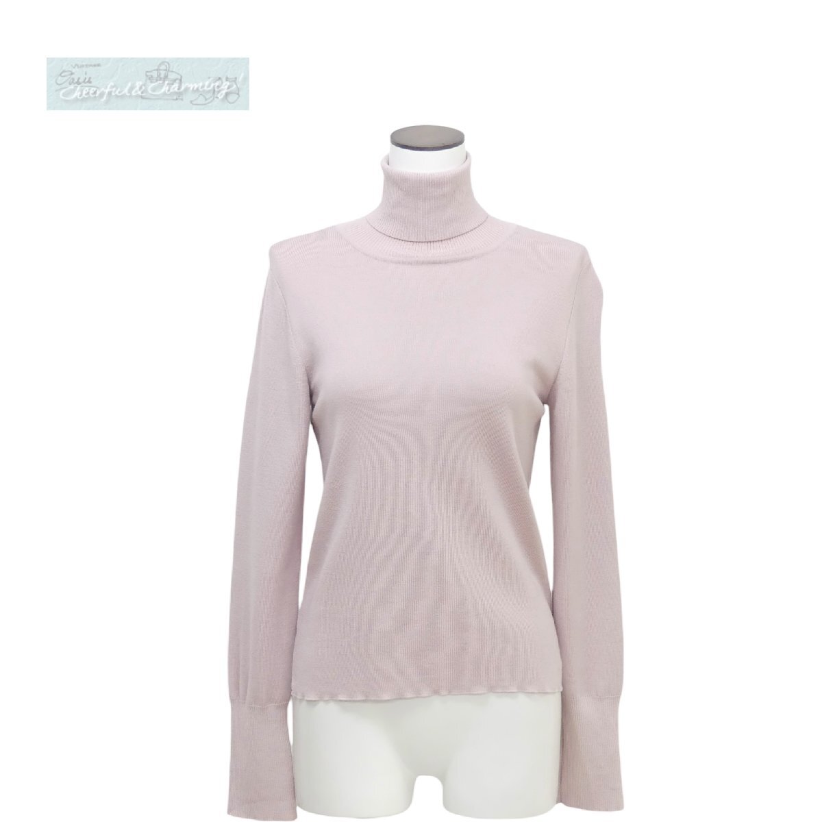 FOXEY - フォクシー❤︎レディタートルネックトップス FOXEY フォクシー ノースリーブ タートルネック ニット セーター