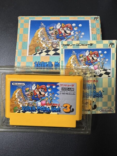 スーパーマリオブラザーズ3 ファミコン FC 箱 ファミコンソフト ファミリーコンピュータ